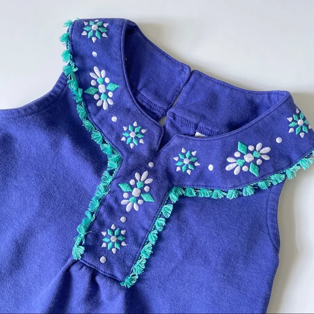 Gymboree Embroidered Tassel Dress